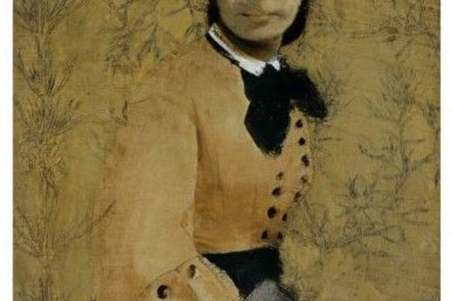Obr. 2: Edgar Degas, Princess Pauline de Metternich, kolem roku 1865 [olej na plátně, 41 x 29 cm]. Národní galerie Londýn, inv. č. NG3337.  Dostupné z https://www.nationalgallery.org.uk/paintings/hilaire-germain-edgar-degas-princess-pauline-de-metternich